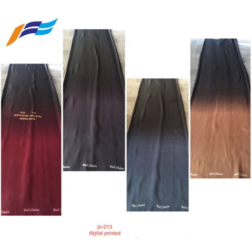 Beliebter 100% Polyester Ddigital bedruckter Nida Abaya Stoff